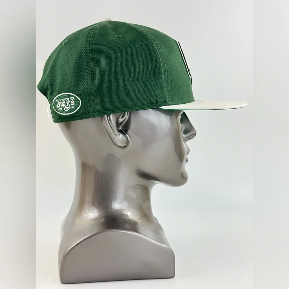 New York Jets New Era 9Fifty Stitched Football Helmet Cap, Snapback